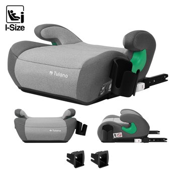 Fotelik samochodowy Cabby 35 Grey ISOFIX 125-150cm I-Size - Tulano