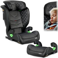 Fotelik samochodowy dla dzieci 15-36kg ISOFIX Nukido Louis I-SIZE ciemnoszary