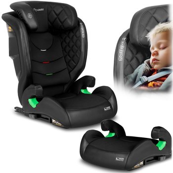 Fotelik samochodowy dla dzieci 15-36kg ISOFIX Nukido Louis I-SIZE czarny - Nukido