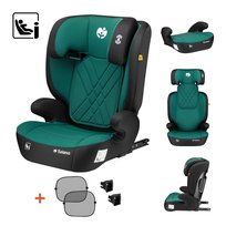 Fotelik samochodowy dla dzieci 2w1 100 -150 cm Joy 45 Green I-Size, regulowany zagłówek prowadnice ISOFIX w zestawie