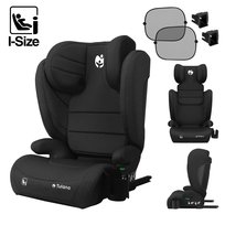 Fotelik Samochodowy dla dzieci Tulano Joy 35 100-150cm ISOFIX I-SIZE, Czarny