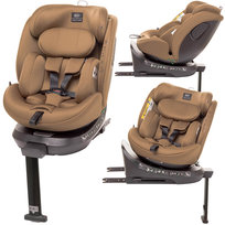 Fotelik samochodowy Enzo-Fix 360° I-Size 4baby RWF Obrotowy Isofix | Mokka