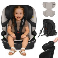 Fotelik samochodowy ISOFIX FWF 76–150 cm wygodny lekki Lionelo Billy i-Size