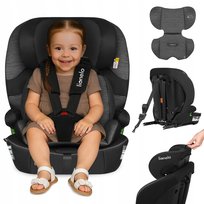 Fotelik samochodowy ISOFIX FWF 76–150 cm wygodny lekki Lionelo Billy i-Size