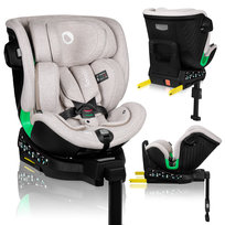 Fotelik samochodowy Isofix PRZÓD TYŁ 40-150cm z bazą Lionelo Harmony I-Size