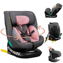 FOTELIK SAMOCHODOWY OBROTOWY PRZÓD TYŁ BASTIAAN ONE I-SIZE 40-150cm Lionelo