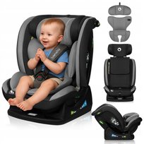 FOTELIK SAMOCHODOWY PRZÓD TYŁ RWF 40-150CM 0-36KG LIONELO AART I-SIZE