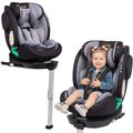 Fotelik samochodowy szary 40-150cm Isofix I-size Obrotowy 360° IBIZA&nbsp;-&nbsp;Summer Baby