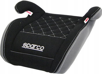 Fotelik Sparco F100K 15-36 Kg - Black Grey Pikowany - Sparco