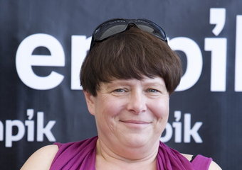 Ilona Łepkowska na Festiwalu Dwa Brzegi- fotorelacja