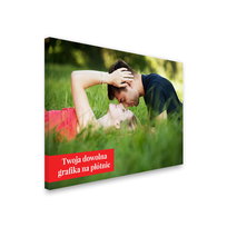 FOTO OBRAZ na płótnie z twojego zdjęcia 80x60 cm HOME DRUK