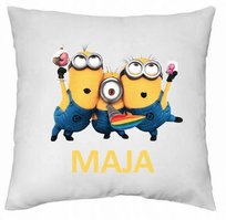 Foto Poduszka Minionki: Wejście Gru Prezent +IMIĘ