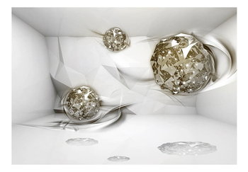 Fototapeta, Abstrakcyjne diamenty, 350x245 cm - DecoNest