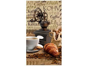 Fototapeta Aromatyczna kawa o poranku, 2 elementy, 110x200 cm - Oobrazy