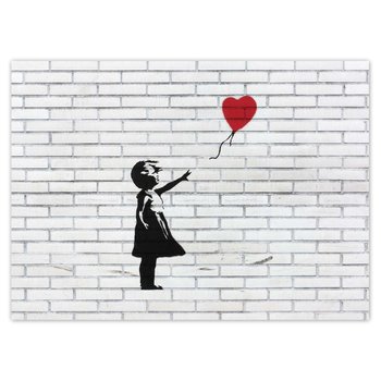 Fototapeta Banksy Dziewczynka Balon, 254x184cm - www.ZeSmakiem.Com