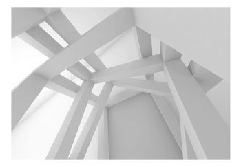 Fototapeta, Biała konstrukcja, 100x70 cm - DecoNest