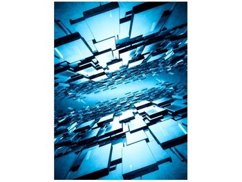 Fototapeta, Błękitna otchłań, 2 elementy, 150x200 cm - Oobrazy