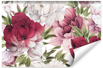 Fototapeta Delikatne Różowe PEONIE Kwiaty 135cm x 90cm - Muralo