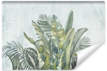 Fototapeta Do Salonu Mur LIŚCIE Tropikalne Rośliny Natura 180cm x 120cm - Muralo