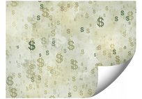 FOTOTAPETA DOLAR PIENIĄDZE 368x254 DO SALONU, SYPIALNI