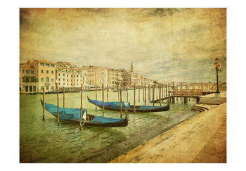 Fototapeta, Grand Canal, Venice (Vintage), 350X270 - DecoNest
