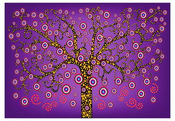 Fototapeta Magiczne drzewo 100x70 cm - DecoNest