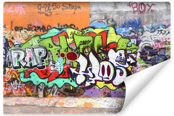 Fototapeta Młodzieżowa Nowoczesne Graffiti Abstrakcja Mural 135cm x 90cm - Muralo