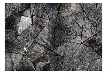 Fototapeta, Płytki chodnikowe (szary), 100x70 cm - DecoNest