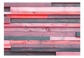Fototapeta, Różowy dworek, 100x70 cm - DecoNest