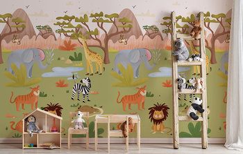 Fototapeta Safari - Printed Stories