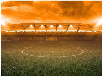 Fototapeta Stadion w blasku słońca, 2 elementy, 200x150 cm - Oobrazy
