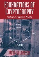 Foundations of Cryptography - Goldreich Oded