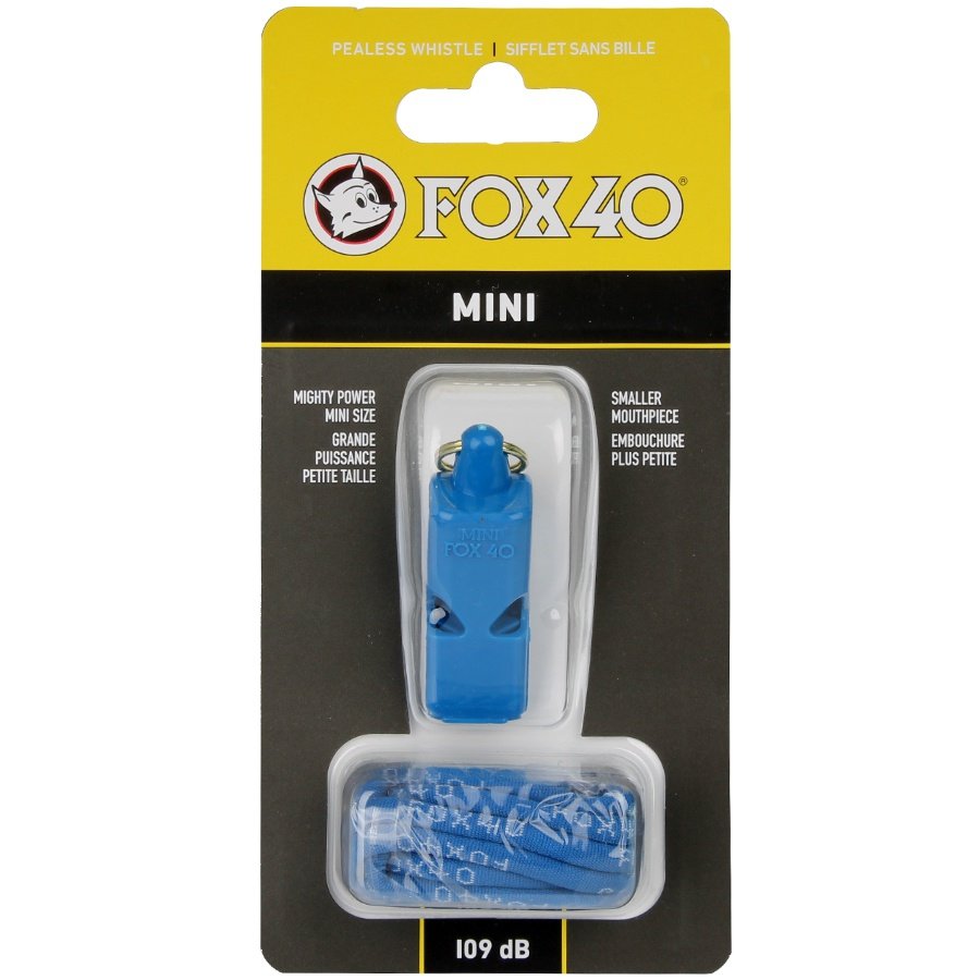 Fox 40, Gwizdek, Mini Safety, niebieski