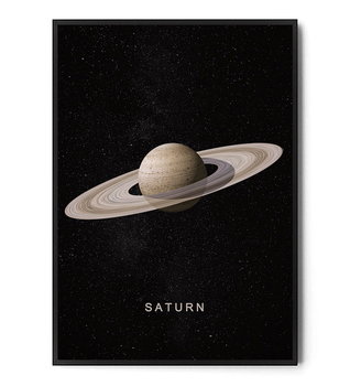 Fox Art Studio, Plakat Saturn, wymiary 70x100 cm - FOX ART STUDIO