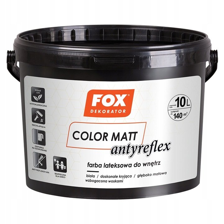 FOX COLOR MATT ANTYREFLEX 10l - Fox | Sklep EMPIK.COM