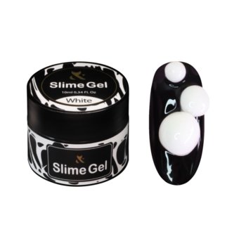 FOX Slime Gel (White) Żel 3D do zdobień 10 ml - TM F.O.X