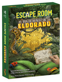 Foxgames Gra Logiczna Escape Room Tajemnica Eldorado Foxgames