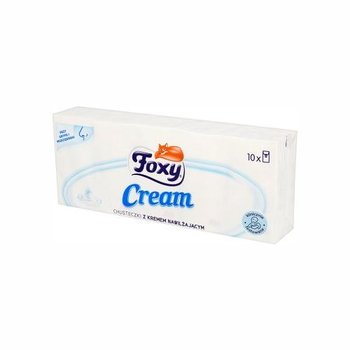 Foxy Cream Chusteczki z kremem nawilżającym 100szt - Foxy