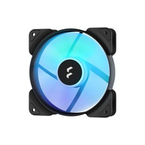 Fractal Design Aspect 12 RGB 120 mm PWM, szeroki zakres 500-2000 obr./min, czarna ramka, 3-częściowy wentylator komputerowy - FRACTAL DESIGN