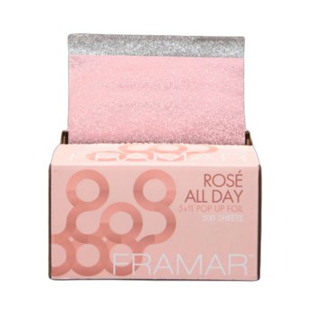 FRAMAR Folia aluminiowa w PASKACH ROSE ALL DAY - 500szt. - inna