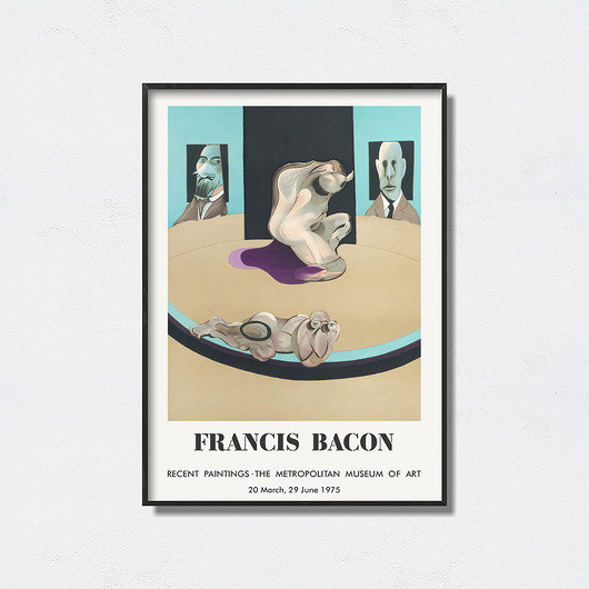 Francis Bacon Exhibition Poster Atram Sklep