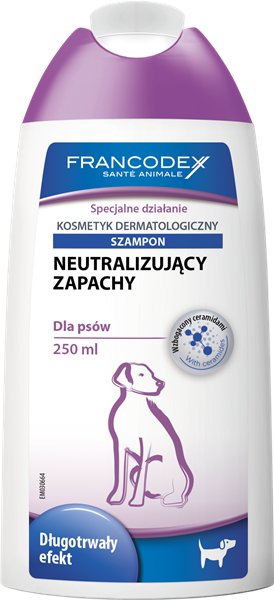 Фото - Косметика для собаки FRANCODEX PL Szampon neutralizujący brzydki zapach 250 ml 
