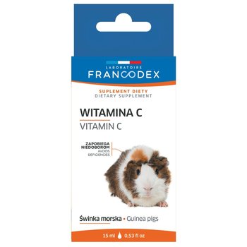 Francodex Vitamine C pour cochon d'Inde 500ml, 250ml et 15ml