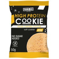 Frank&Oli Ciastko wysokoproteinowe - słony karmel - (50g) Frank&Oli