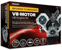 Franzis V8 model silnika spalinowego do składania Franzis