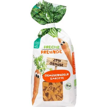 Freche Freunde, Bio, Makaron warzywny z marchewką, 300 g - Freche Freunde