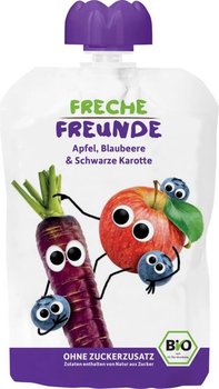 Freche Freunde, BIO, Mus, Jabłko Jagody Czarna Marchew - Freche Freunde