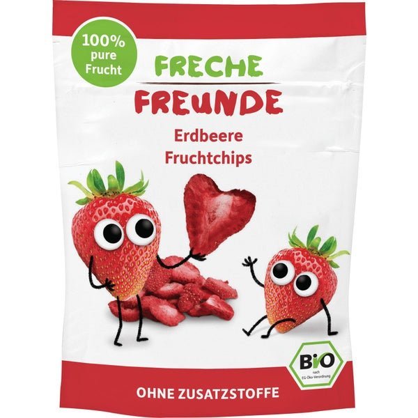 Фото - Дитяче харчування Freche Freunde , Liofilizowane truskawki, 12 g 