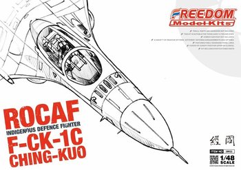 Freedom Model Kits 18012 Single Seat ROCAF F-CK-1C Ching-kuo 1/48 - Inna marka
