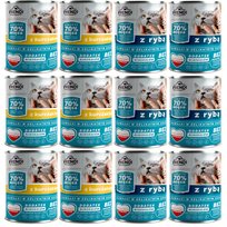 FRENDI Kawałki w sosie MIX smaków - mokra karma dla kota - 12x800g